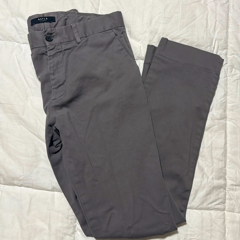 DSTLD Men’s Stretch Chino Grey